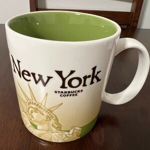 Starbucks New York Global Icon Collector Series 16oz Coffee Tea Mug Cup EUC